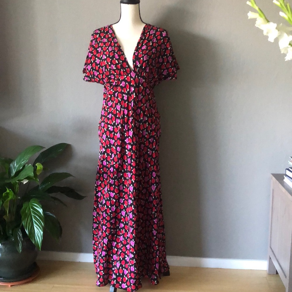 Floral maxi dress